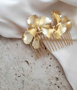 Allure Hair Comb - Gold
